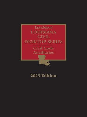 cover image of LexisNexis Louisiana Civil Desktop Series